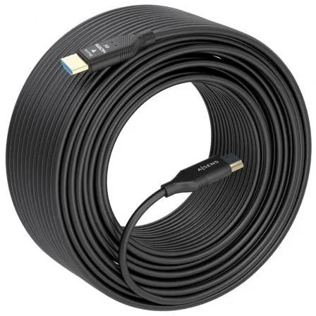 Aisens Cable HDMI 2.0 AOC Premium 4K@60Hz 18Gbps 30m Negro Aisens Cable HDMI 2.0 AOC Premium 4K@60Hz 18Gbps 30m Negro